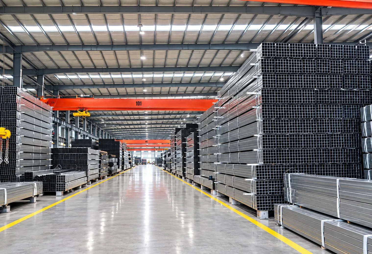 CHAMA warehouse and steel products